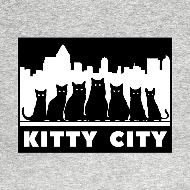 Kitty City by Cute Tees Kawaii